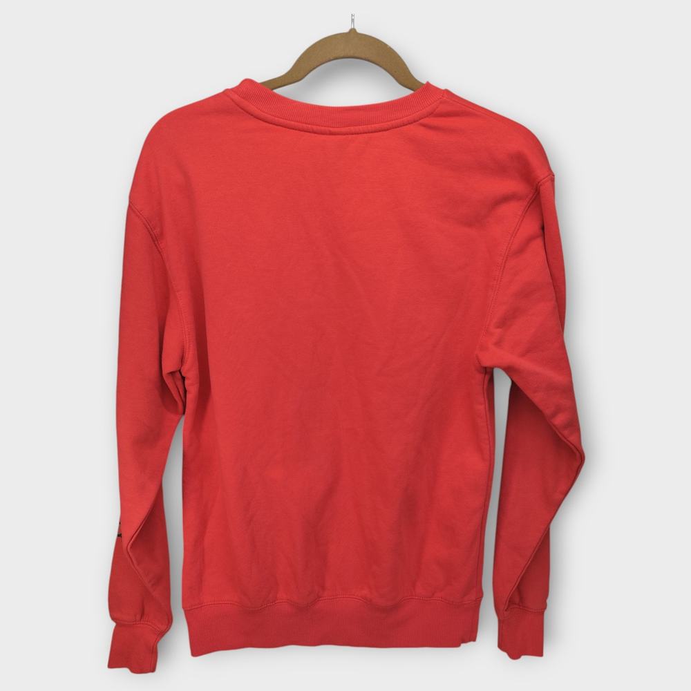 Womens HELLO KITTY Red Graphic Pullover Crew Neck Sweater Size XS - Picture 5 of 6
